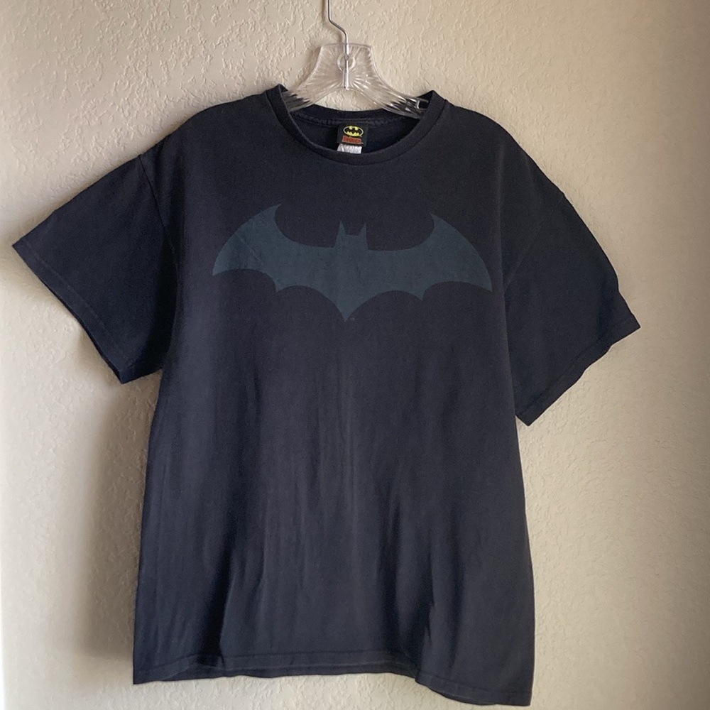Batman T-Shirt, Black and Grey, size Large